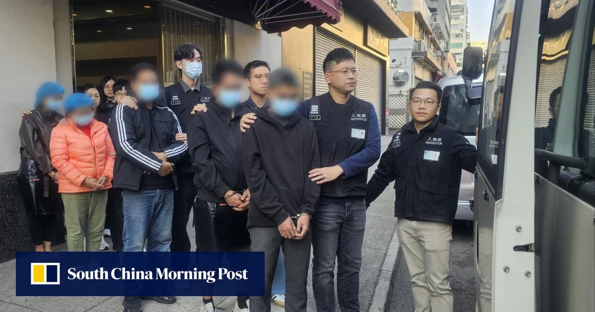 Арест за наемане на незаконни работници в Хонконг